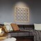 Ekena Millwork Extra Small Monument Decorative Fretwork Wood Wall Panels, Walnut, 7 3/8"W x 7 3/8"H x 3/8"T WALW08X08X0375MMTWA - alternate 2
